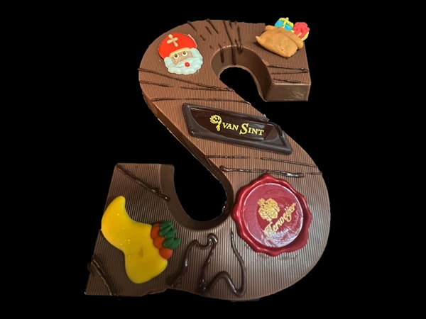 Melk chocolade letter massief groot
