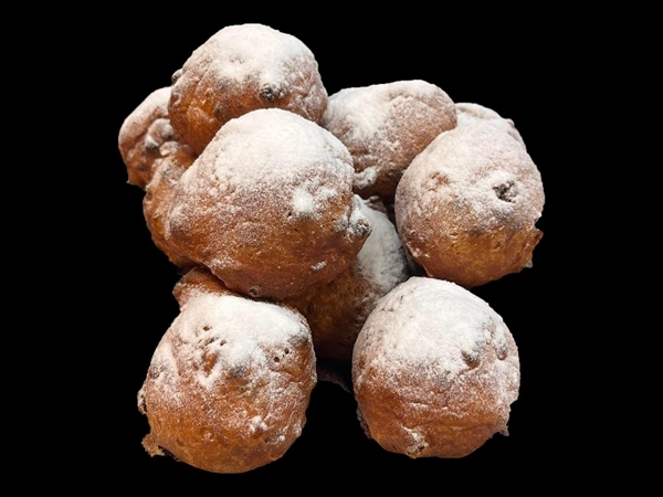 Oliebol gevuld